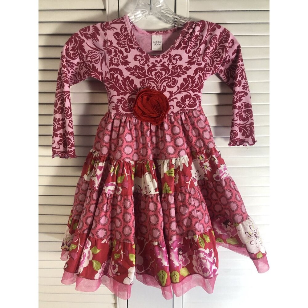 Giggle moon Size 6 Floral Dress